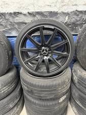 Black 19 Inch Amg Rims And Tires 2453519 Black 19 Inch Amg Rims And Tires 2453519