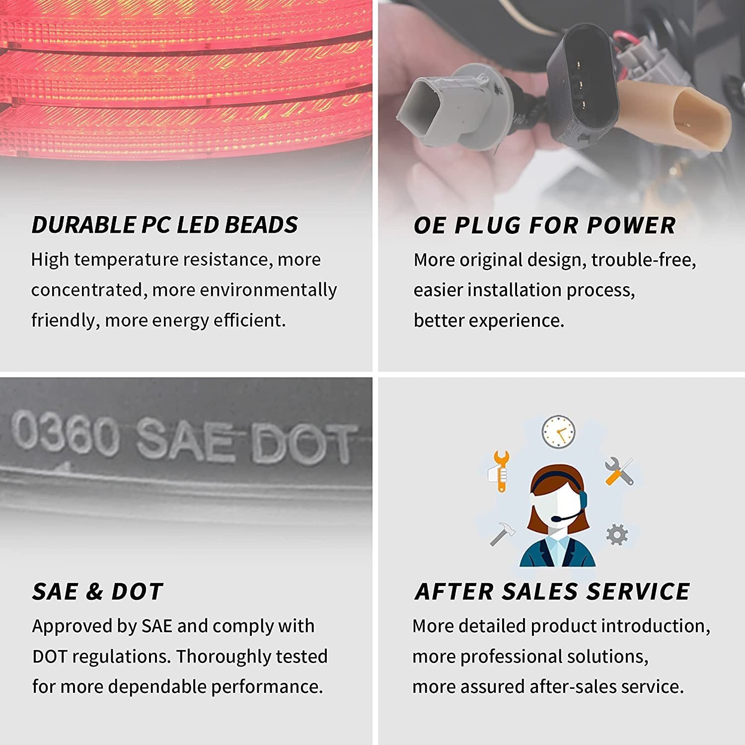 Smoked Tail Lights Compatible For [ Ford F150 Pickup 2009-2014 ]