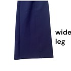 Wyse london navy wide leg trousers size 0 — photo 4