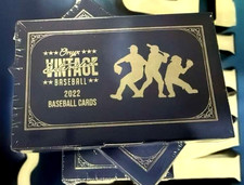(2) LOT | 2021 Onyx Vintage Baseball Hobby Box 4 AUTOS | Chourio Julio Witt Jr