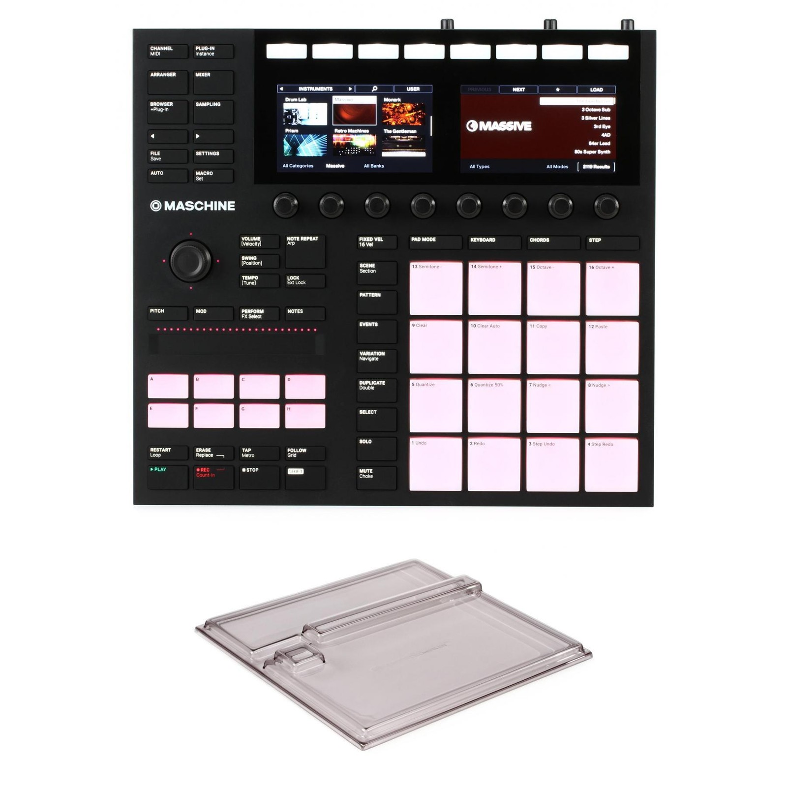 Native Instruments Maschine MK3 с Komplete 14 Select и обложкой Decksaver 93690₽