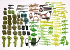GI JOE COBRA VINTAGE 1982-94 GREEN BROWN 100+ WEAPONS ACCESSORIES GUNS PARTS LOT