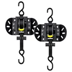 Pair of Retractable Ratchet Straps Accessories For 2015-2025 Ford F150 F-150