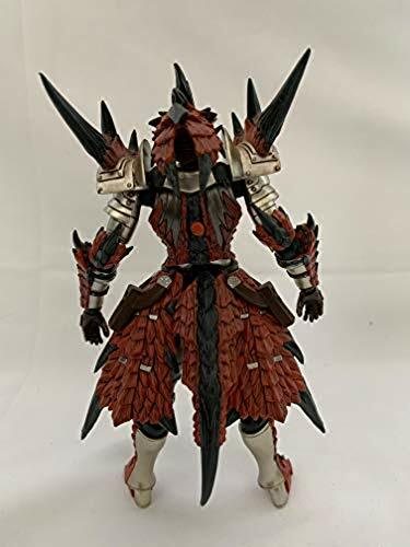 CAPCOM Acrion Figure MONSTER HUNTER 4 RATHALOS Armatura Spadaccino Giappone USATO - Foto 5 di 7