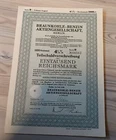 Partial bond over 1000 RM lignite gasoline joint stock company 1938
