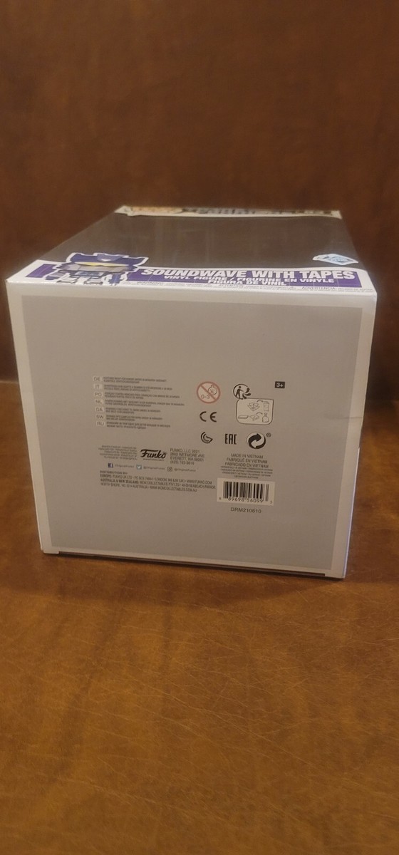 NEW Funko POP! Retro Toys Transformers Soundwave w/Tapes NEW Funko POP! Retro Toys Transformers Soundwave w/Tapes
