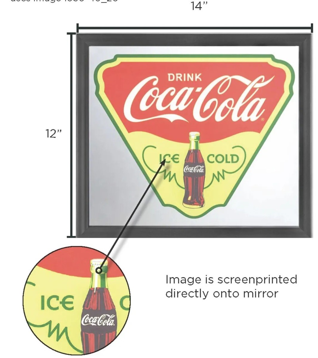 Coca-Cola アイスコールドサイン Amazon｜MeowPrint アイスコールドコカコーラ レトロ