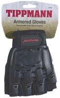 Tippmann Armored Gloves - Hard Back / Fingerless Black X-large on sale Tippmann Armored Gloves - Hard Back / Fingerless Black X-large on sale