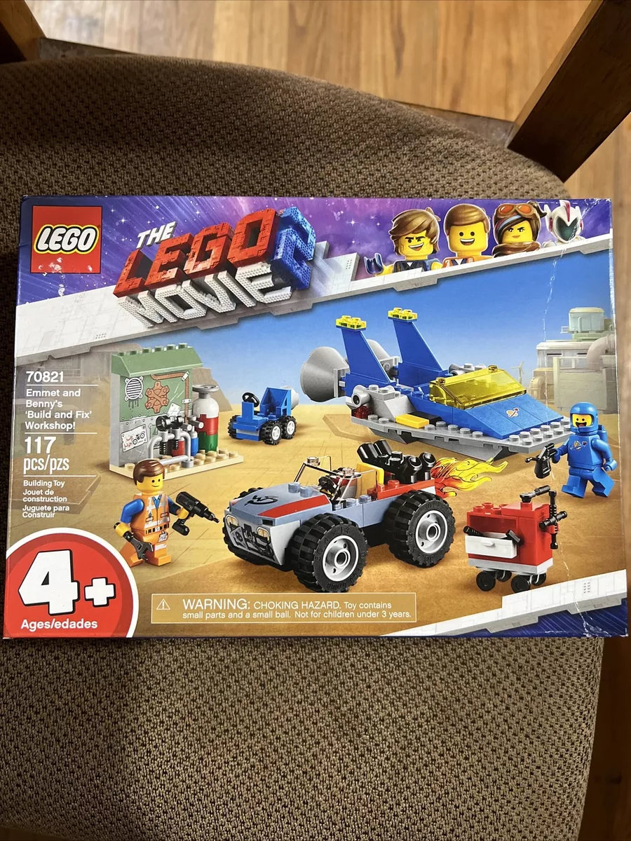 70821 EMMET BENNY S BUILD FIX WORKSHOP lego NEW legos set