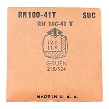 SUC RN100-41T RN 100-41T Watch Crystal 12.0x11.9 NOS Part Gruen