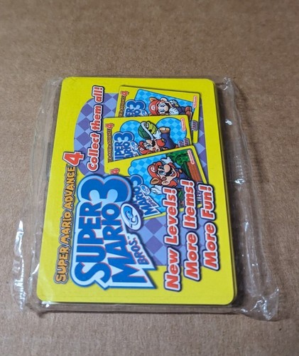 ONE Super Mario Bros 3 Advance 4 Series 1 Nintendo E-Reader Pack *NEW & SEALED* - Picture 2 of 2