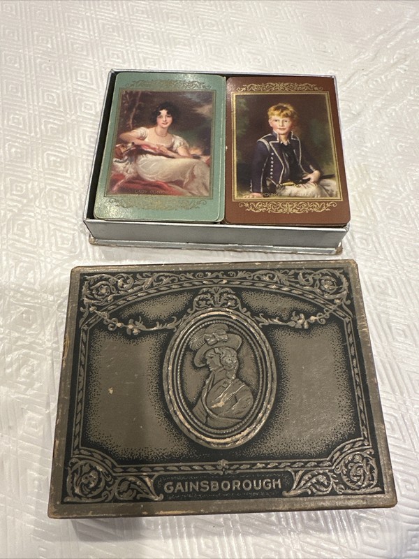 Vintage Gainsborough Playing Cards E.E. Fairchild Corp Rochester NY USA