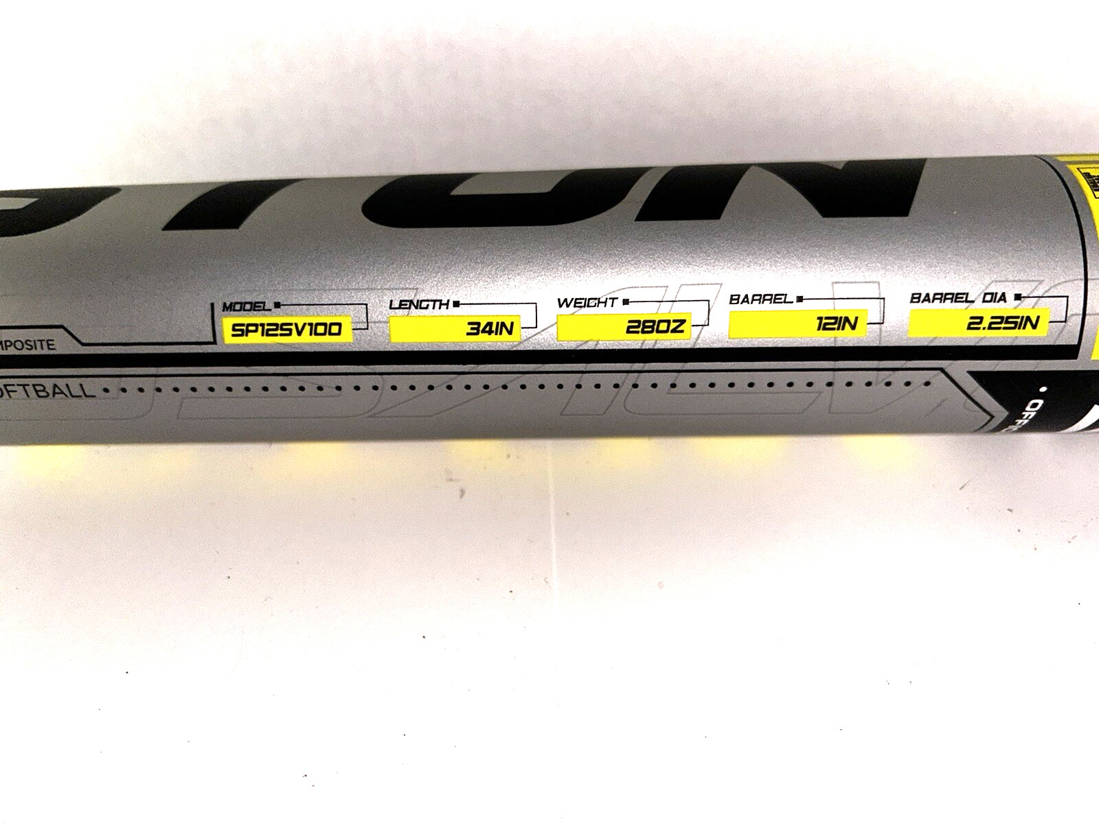 New Easton Salvo Comp 100 Slow Pitch Softball Bat: SP12SV100 34/28