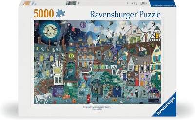 The Fantastic Street 5000 Piece Jigsaw Puzzle Ravensburger New
