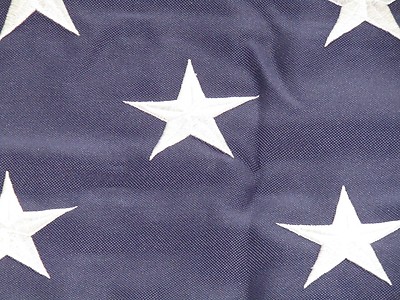 5x8 Embroidered Sewn USA American Linear 600D Nylon Flag 5'x8