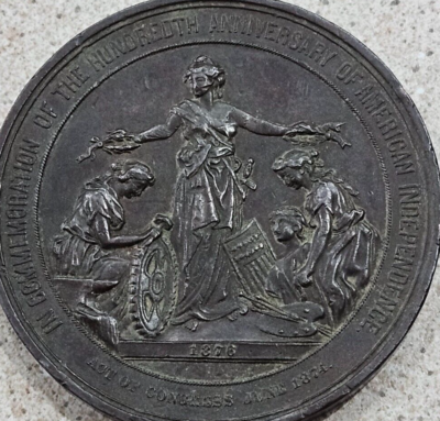 1876 US Centennial 100th Anniversary Of American Independence 2-1