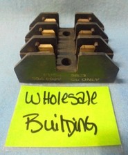BUSSMANN FUSE HOLDER/BLOCK 2809 30 AMPS 600 VOLTS 3 POLE