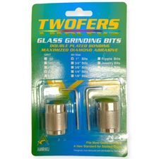 Aanraku Twofers Stained Glass Grinder Bits 1 inch Fine 220 grit