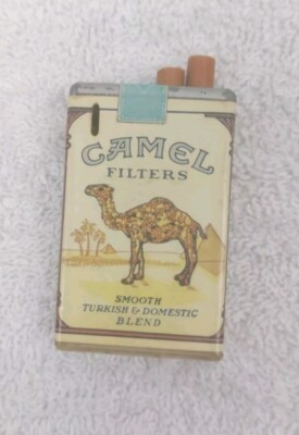 Vintage Camel Filtered Cigarette Pack Promotional Lighter Giveaway