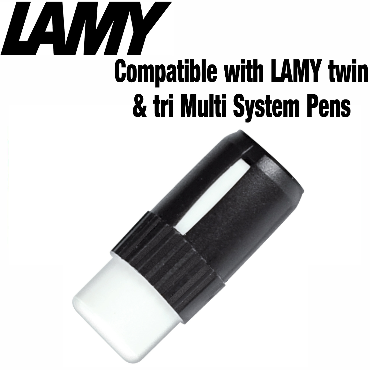 LAMY Z15 eraser Refill Replacement Eraser for LAMY Twin & Tri Multi System Pens