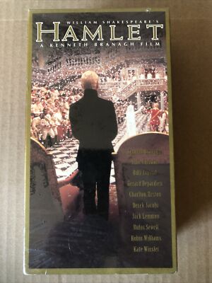 Hamlet (VHS, 1997, 2-Tape Set)