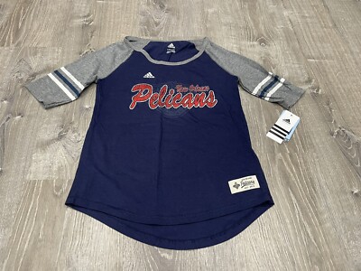 New New Orleans Pelicans Basketball Shirt Girls Large J28