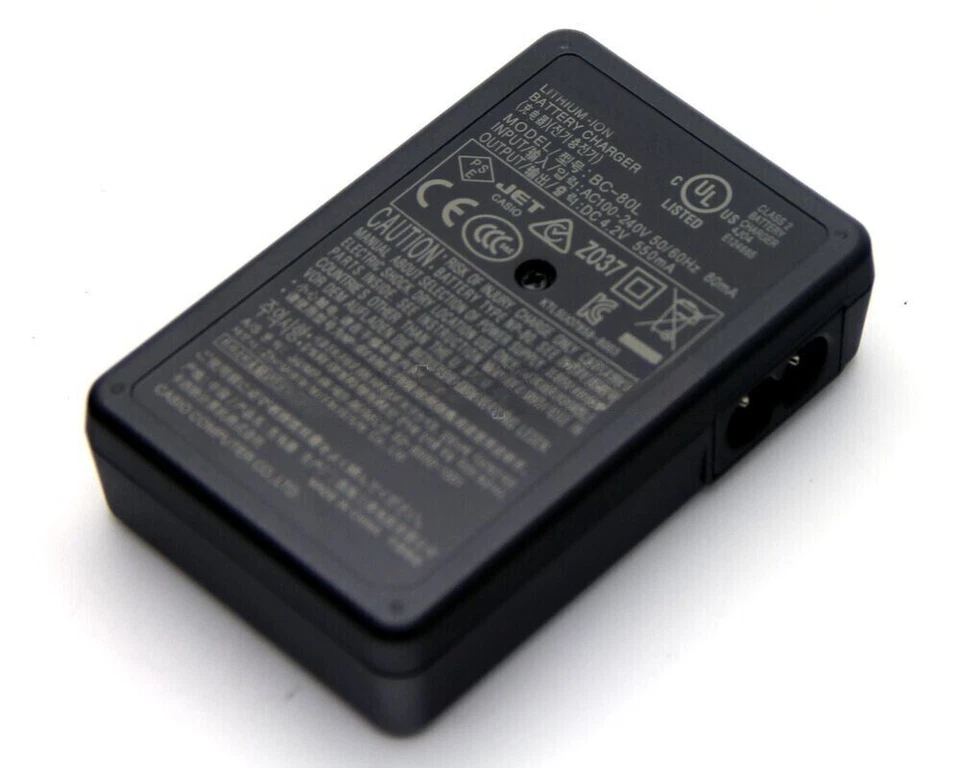 Battery Charger for BC-80L Casio Exilim EX-S9BK EX-Z1 EX-Z2 EX-Z16 EX-Z27 NP-80 - Image 4 of 4