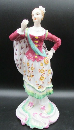 Spode figure figurine Lady Ranelagh chelsea #2 excellent approx 22cm tall.