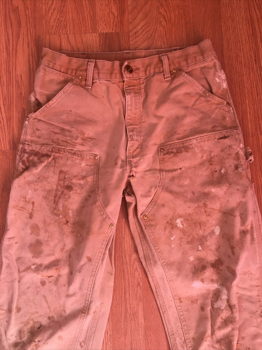 32×32 Carhartt double knee painter pants Vtg Carhartt Double Knee Carpenter Painter Pants Men's 32x32