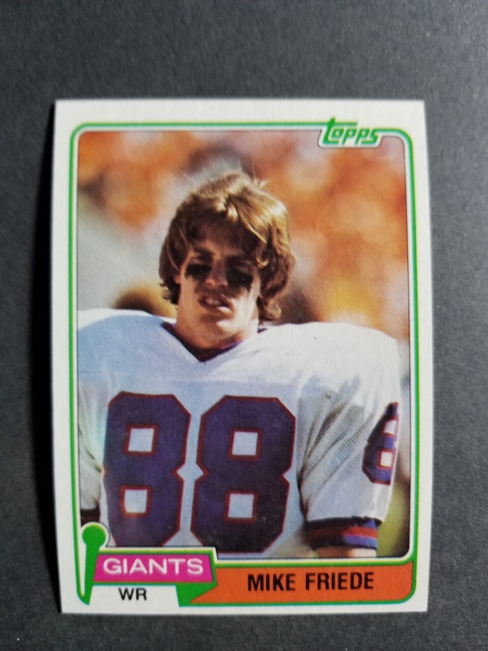 1981 Topps MIKE FRIEDE card # 74   [card 15]