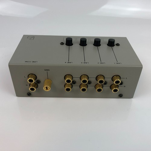 Selector de línea Luxman AS-4III RCA 4 canales envío EXP JAPÓN - Imagen 5 de 13