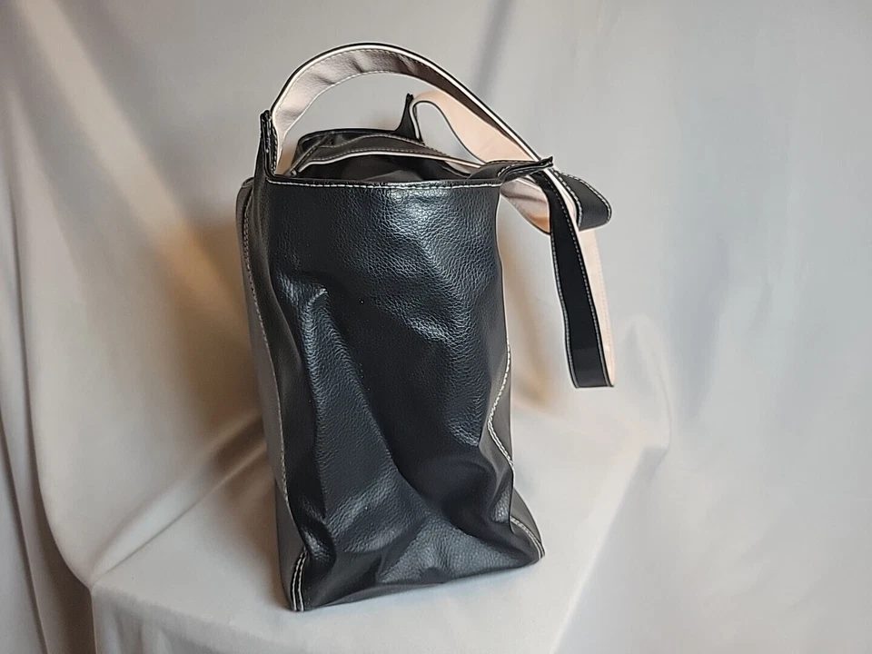 Bolso de Viaje Mary Kay Cosmetics Consultant Grande Negro Cuero Sintético Foto 2 de 4