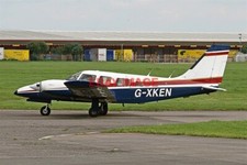 PHOTO  G-XKEN PIPER PA34 SENECA II COVENTRY 17-08-2009