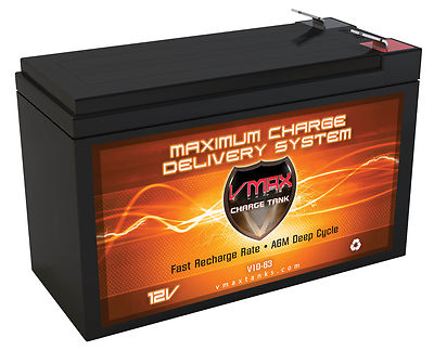 VMAX V10-63 10Ah 12V Replacement Battery for A.P.C BE650BB-CN Power back up