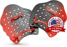 Mano De Paleta De Natación, Paletas De Mano De Entrenamiento De Natación NEW US.