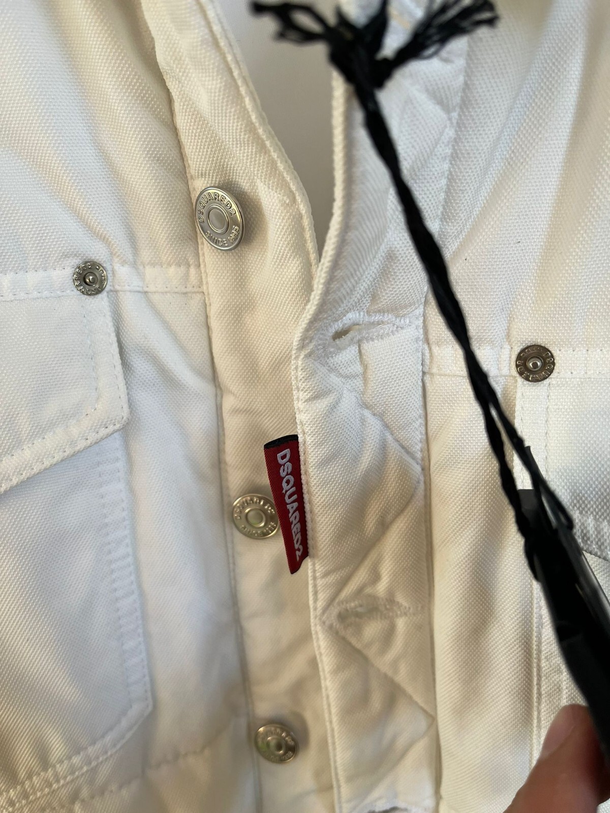 Dsquared2 , Padded Outerwear in White , BNWD 46 image 4