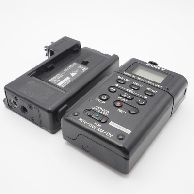 EXC] SONY HVR-MRC1K Memory Recording Unit w/ iLink-Cradle HVRA-CR1