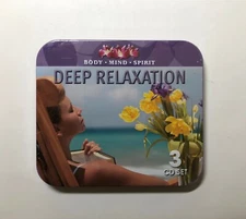 Deep Relaxation 3 CD Set Mind-Body-Spirit Music and Ocean Waves Mediation Yoga
