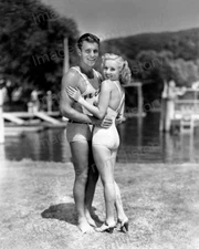 8x10 Print Buster Crabbe Betty Grable Thrill of a Lifetime 1937 #BCBG