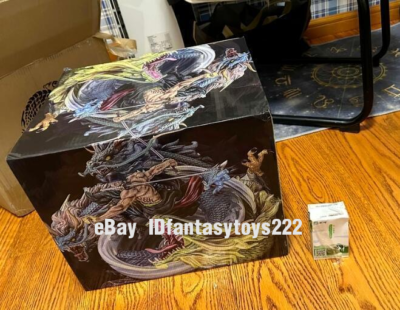タイワンヒグラシペア標本 JM Studio One Piece Three-headed dragon Roronoa Zoro Statue Figure
