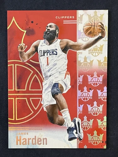 2024-25 Panini Court Kings Ruby #82 James Harden /149