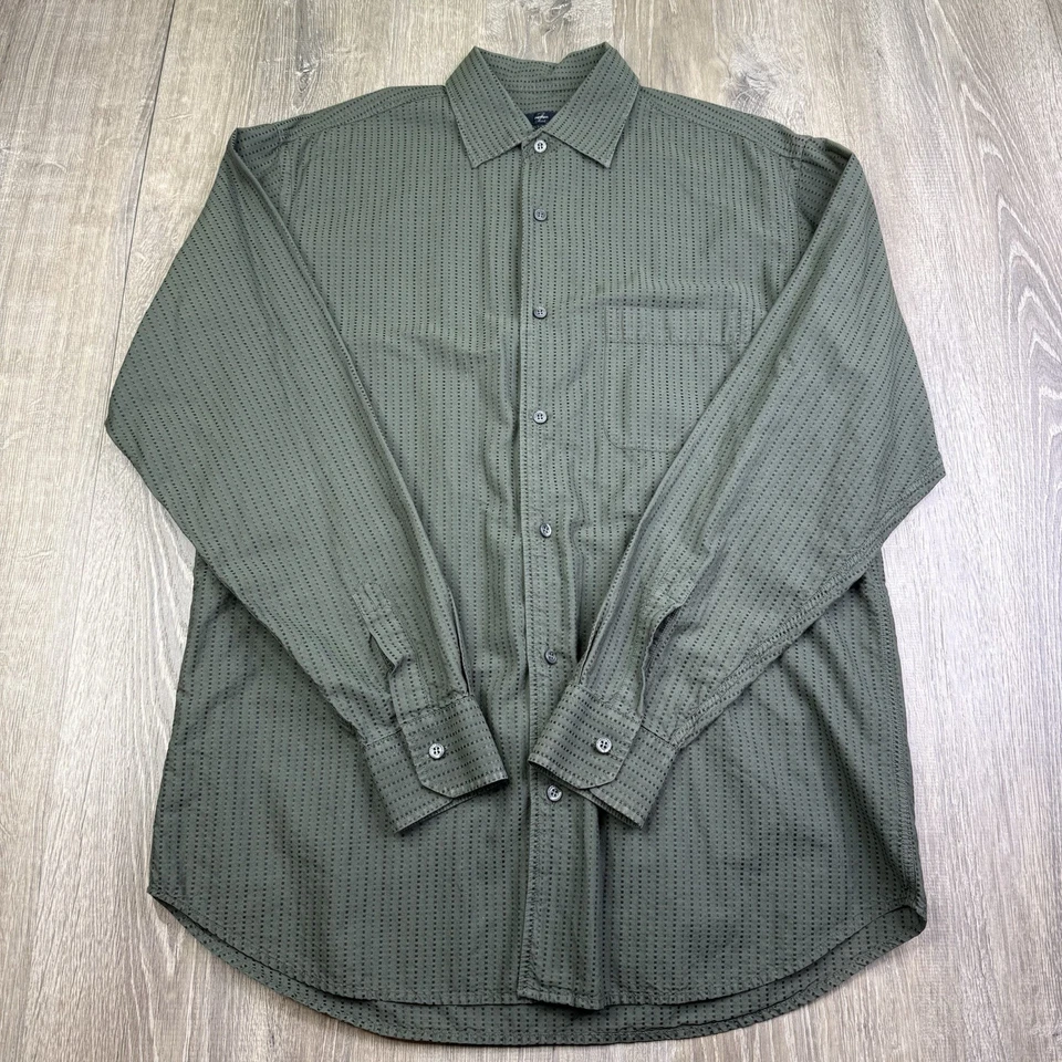 Zegna Sport Ermenegildo Zegna Long-Sleeve Button Up Shirt Men’s Size L Large - Image 2 of 4