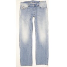 Diesel Larkee  Herren Blau Straight Regular  Jeans W33 L32 (106985)