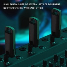 UHF Electric Guitar Bass Wireless Systems 100 Channel