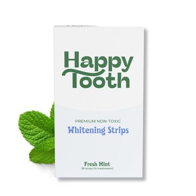 Natural Teeth Whitening Kit, Strips for Sensitive Teeth, Enamel Safe, Dentist...