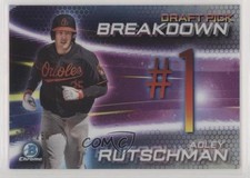 2019 Bowman Draft Chrome Scouts Pick Breakdown Refractor Adley Rutschman fo7