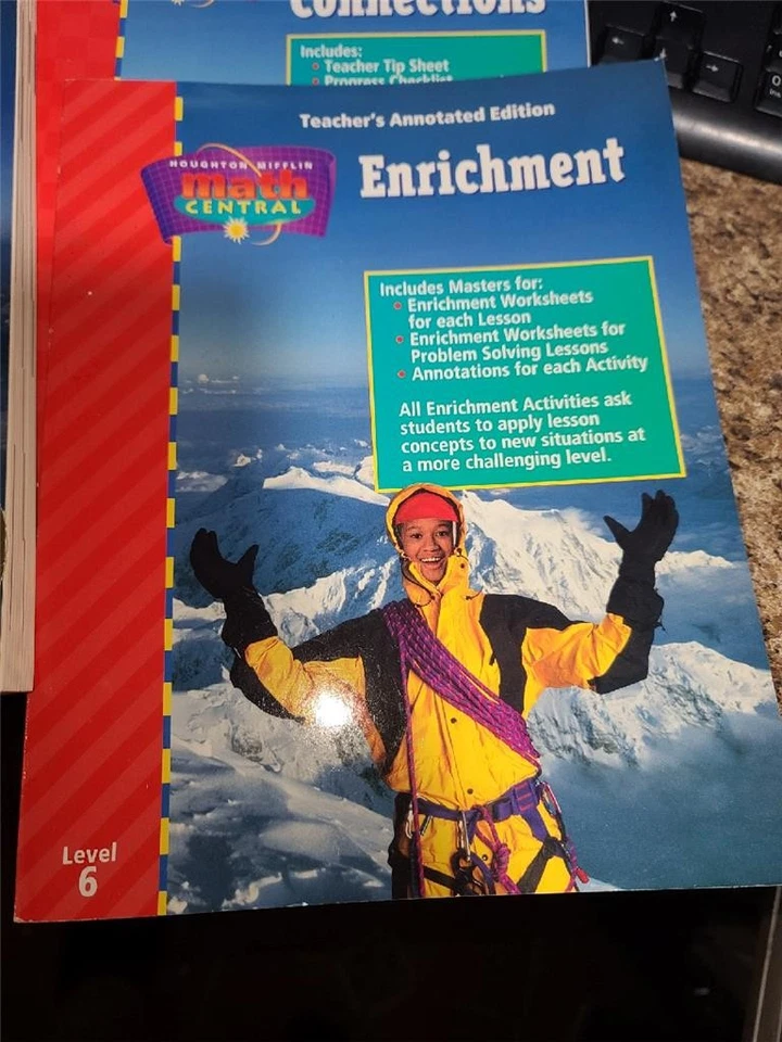 Houghton Mifflin Math Central Level 6-Teaching Resource, Assessments, Enrichment - Image 3 of 4