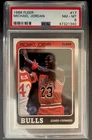 1988 FLEER #17 MICHAEL JORDAN PSA 8