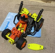 Playmobil Orangener Miniflitzer Auto Racing Rennwagen