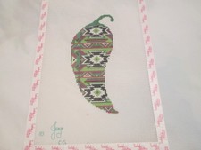 CHILI PEPPER-NEEDLEPOINT CANVAS
